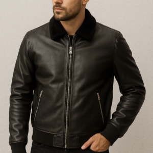 Korean Collar Fur Jacket