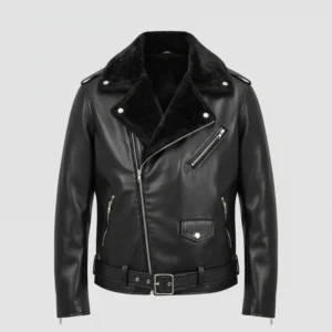 Biker Jacket With Fur